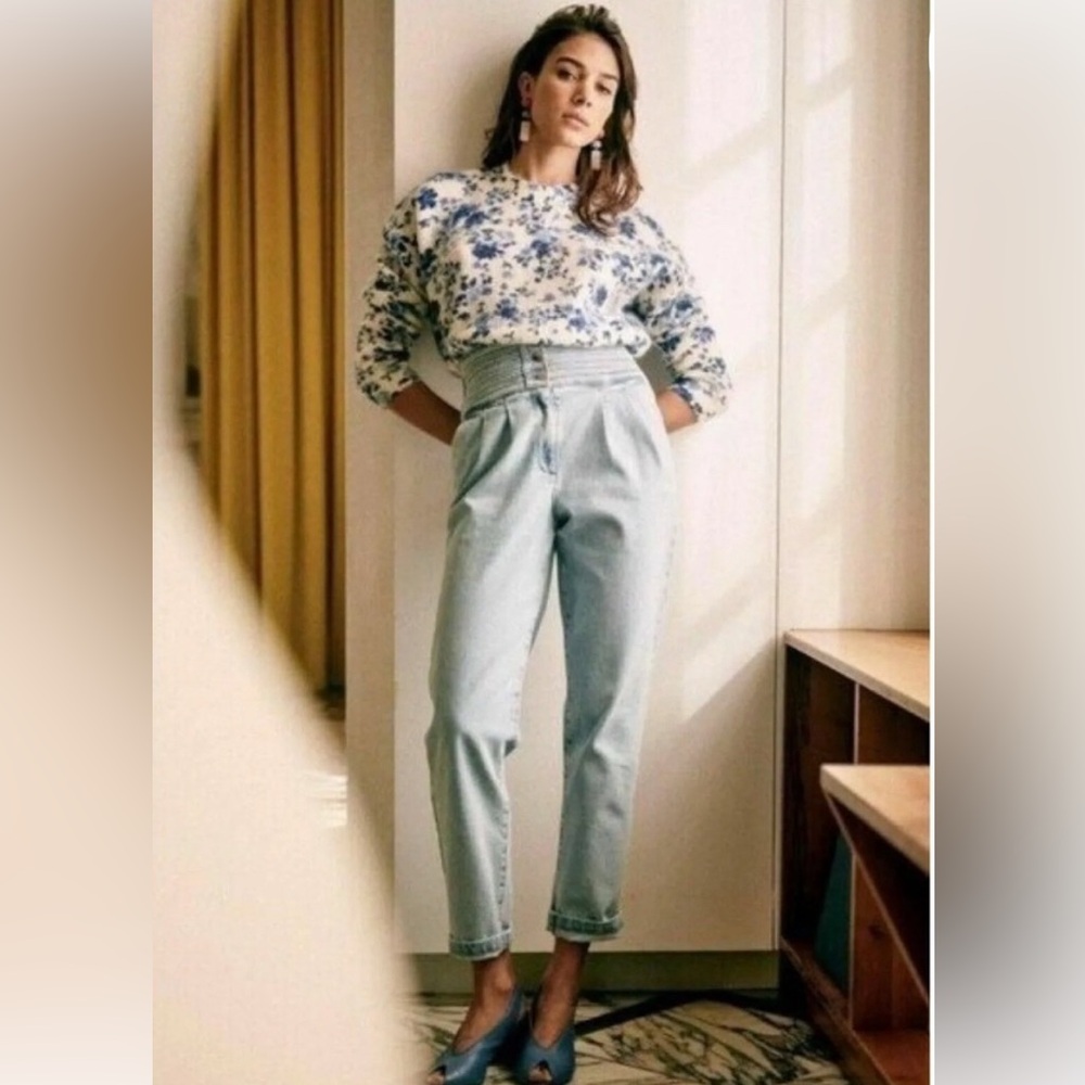 Sezane Sidney High Waisted Jeans